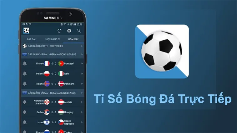 Cách Theo Dõi Tỷ Số Bóng Đá Trực Tuyến Nhanh Nhất